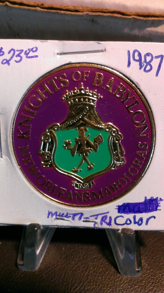 1987 Babylon Multi-Color Doubloon