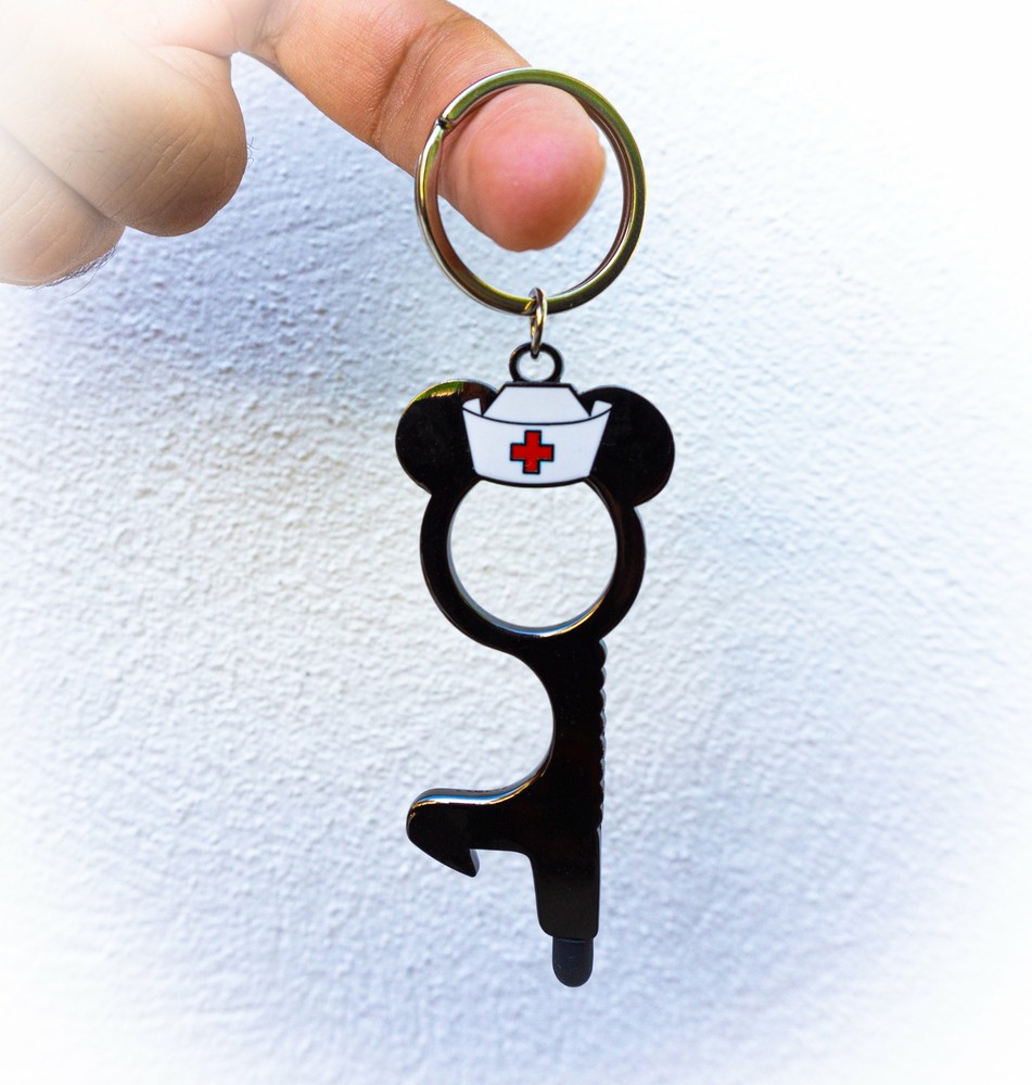 Nurse Touchless Door Opener With Stylus