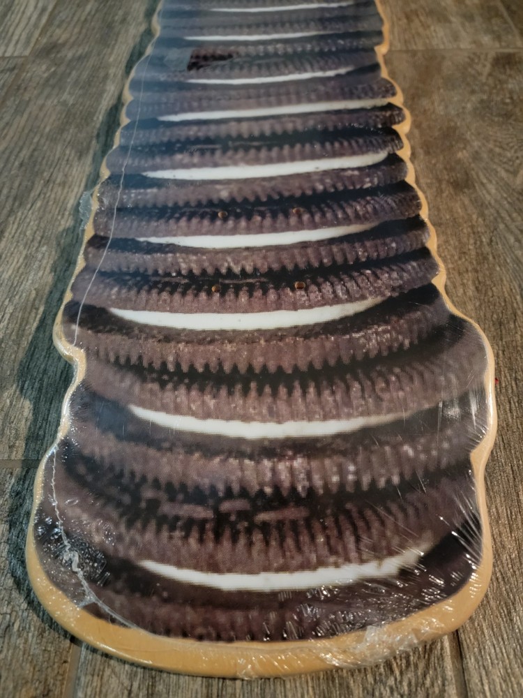 RARE Alltimers Oreo Stack Shaped Cruiser Skateboard Deck 8.5"