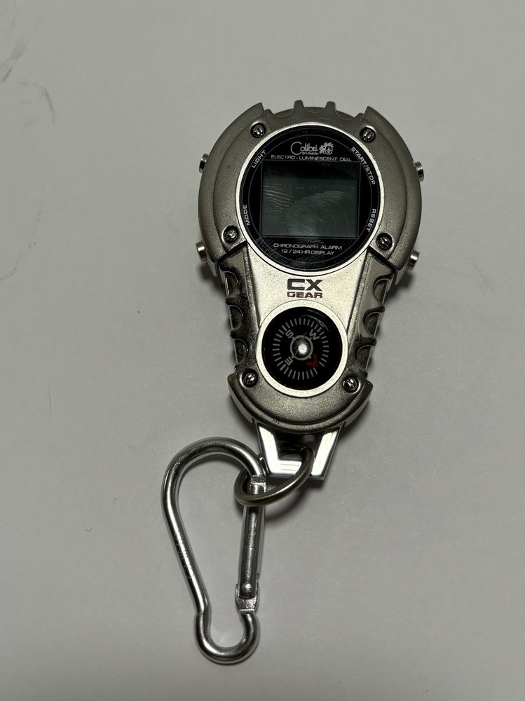 Colibri CX Gear Digital Carabiner Watch Compass Chronograph Alarm UNTESTED