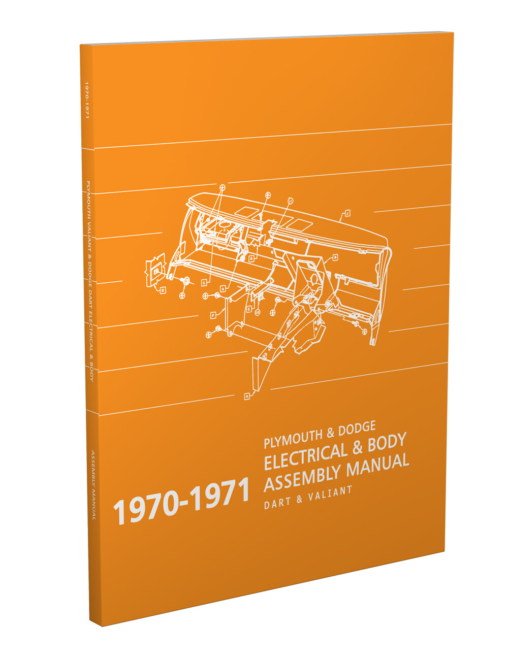 1970-1971 Dart Electrical and Body Assembly Manual Dodge 340 Swinger Demon