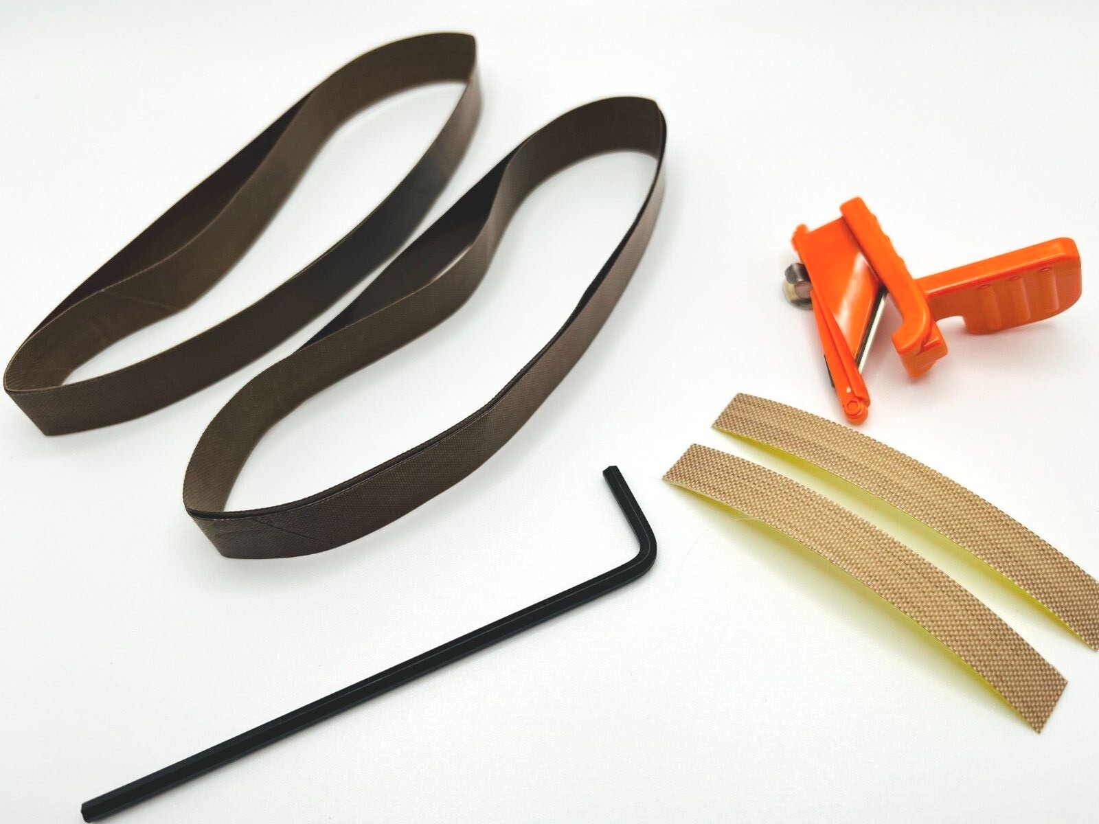 Mini Pakr Replacement Belt, Blade, Teflon and Hex Wrench for Mini Pak'r Machine