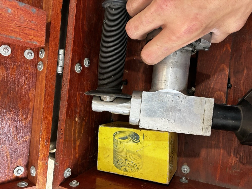 H+S Pneumatic MillHog Pipe Beveler & Tooling