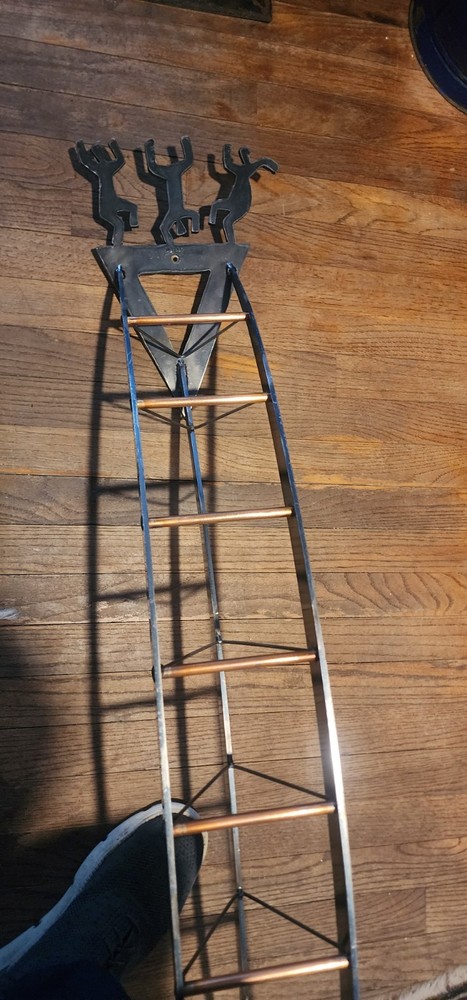 Rare Keith Haring Styled Wall Mount/Floor Standing CD Holder