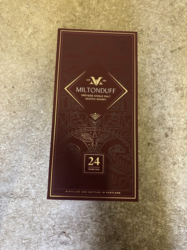 Miltonduff 24yrs  Vintage - Empty Box