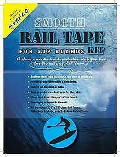 Surfco Paddle Rail Tape Kit Smooth