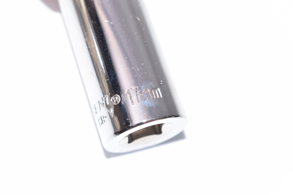 Crescent Deep Metric Socket 17mm 6 Point 3/8'' Drive