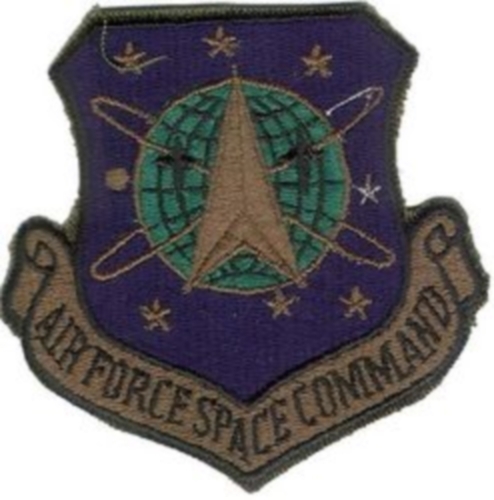 20 US Air Force Space Command Patches subdued