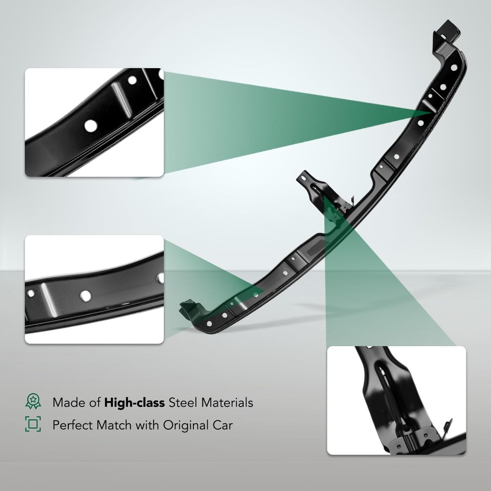 Front Upper Side Bumper Cover Support Rail for Maxima 2009-2014