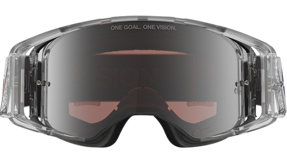 ALPINESTARS GOGGLE SUPERTECH Merica 25 Red / Blue with Silver / Copper Lens