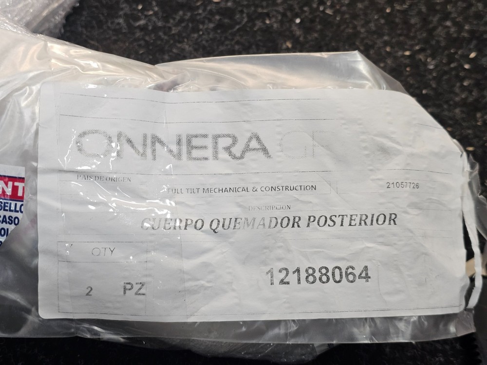 BODY BACK BURNER 12188064