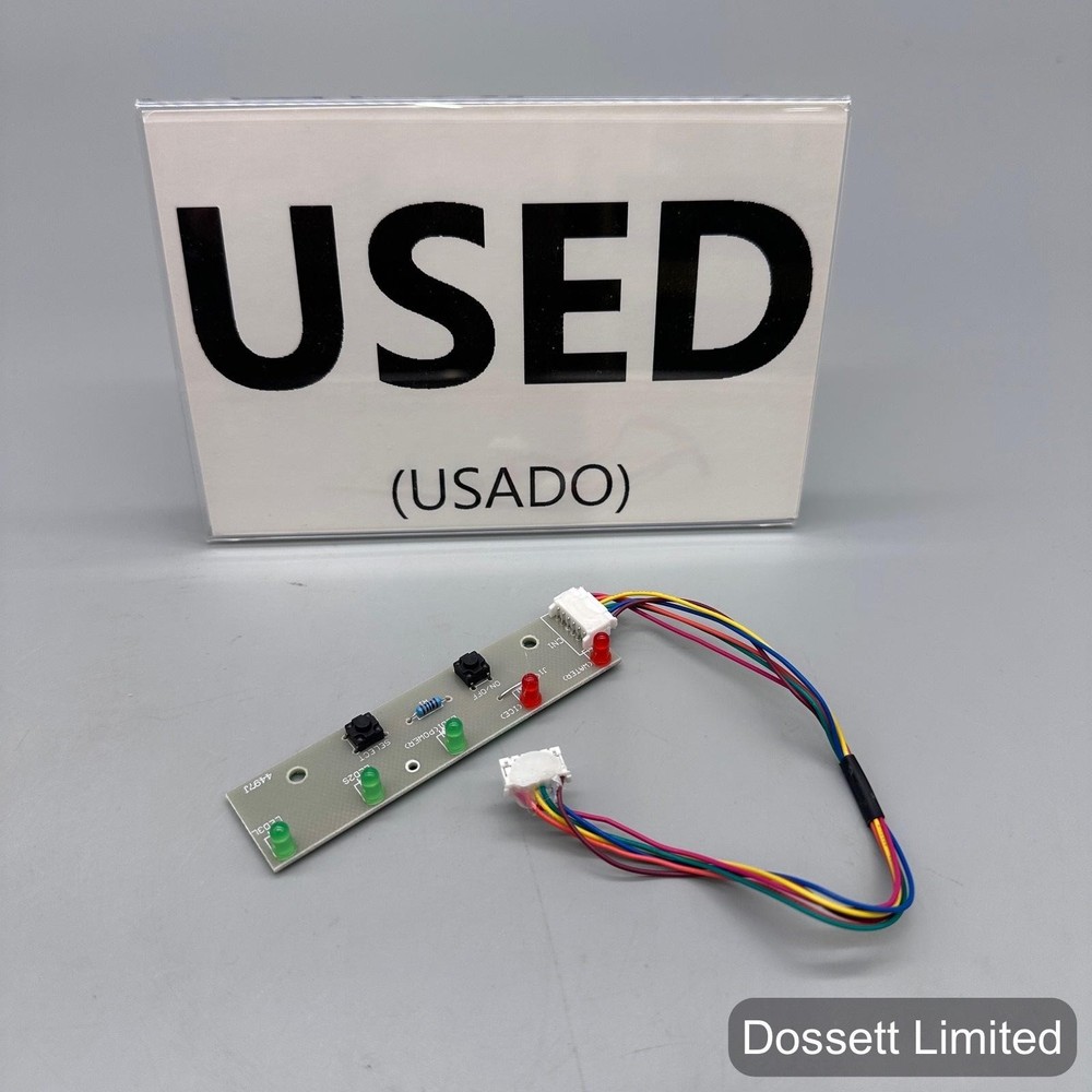 Control Panel PCB Board LED Indicator Button Harness Fits Ice Water Dispenser