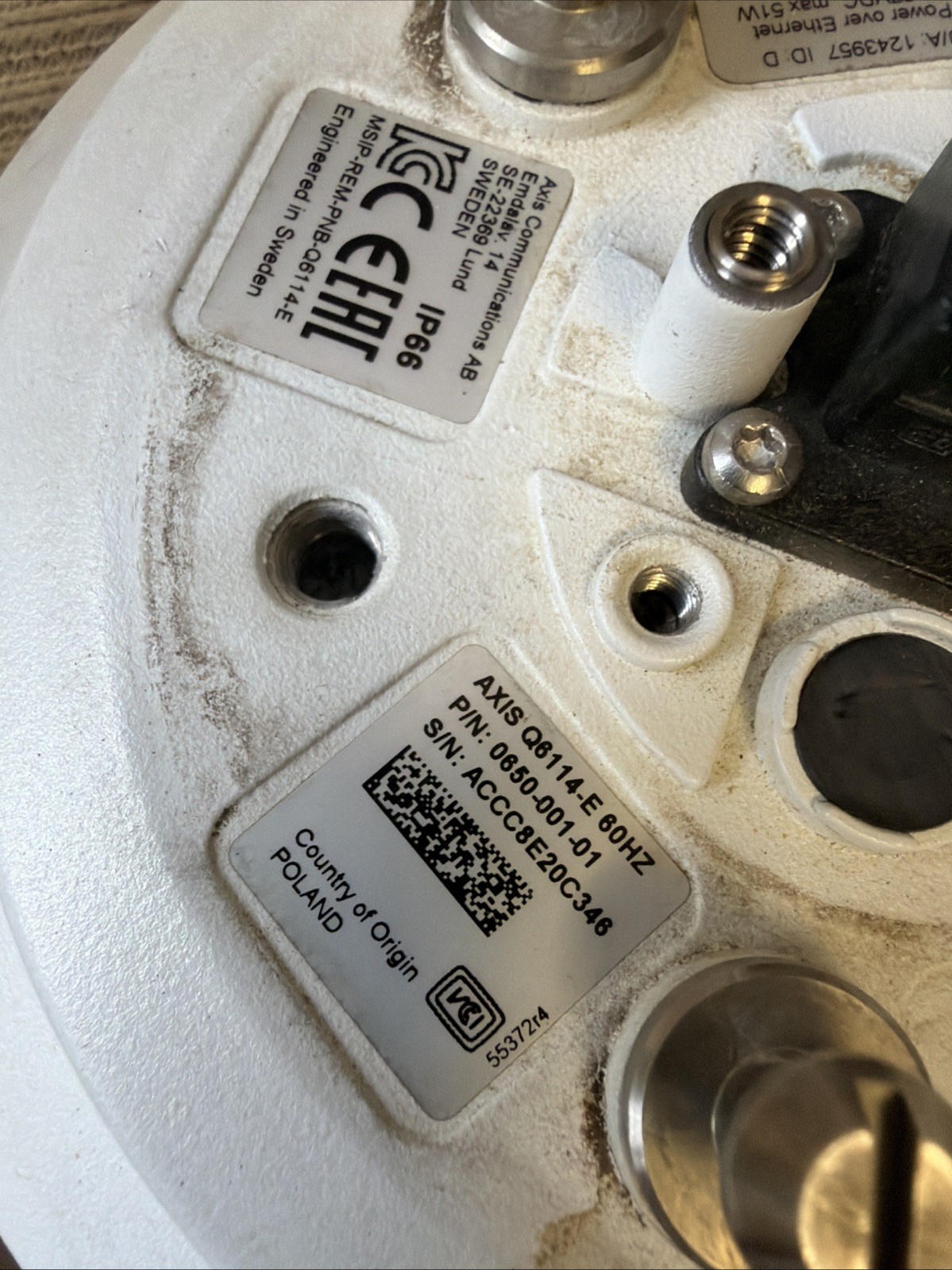 AXIS Q6114-E PTZ Dome Network Camera 60Hz surveillance camera 30X outdoor POE