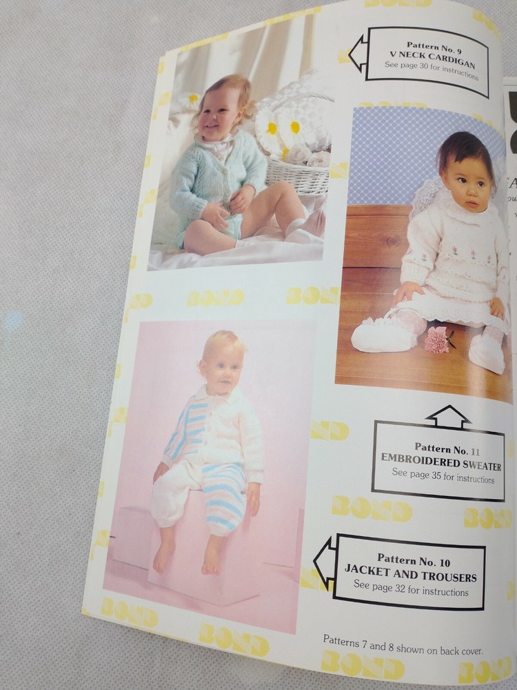 Simplicity Knits for Baby Bond USM Ultimate Sweater knitting Machine Pattern BK