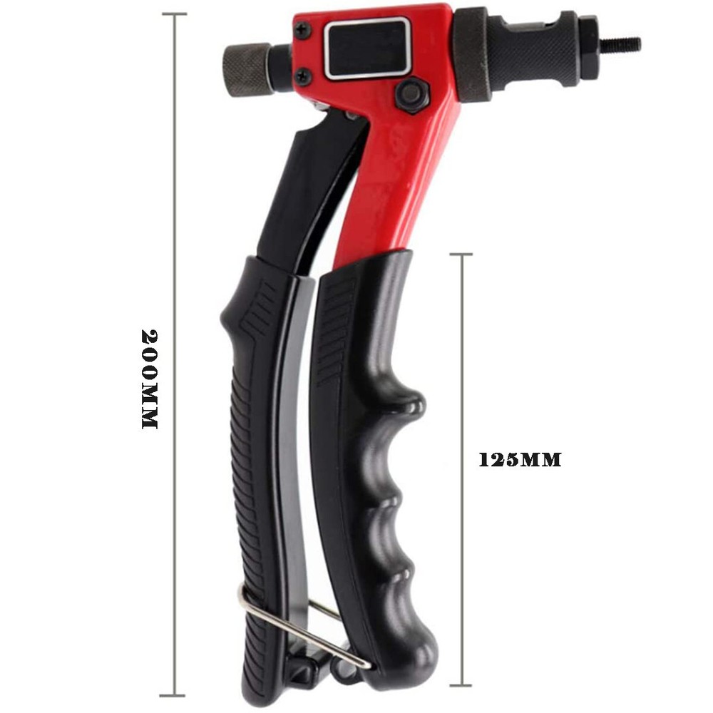 Rivet Gun Kit Rivnut Thread Setting Tool Nut Setter NutSert Metric SAE Riveting