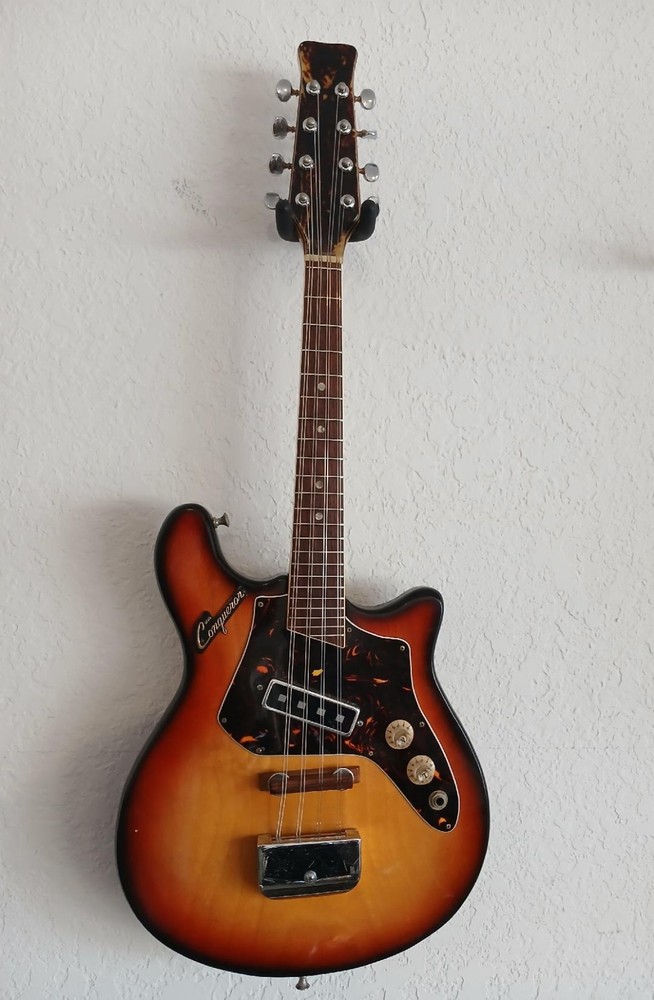 Rare! Vintage Bruno Conqueror Solid-Body 8-String Mandola-All Original-MIJ