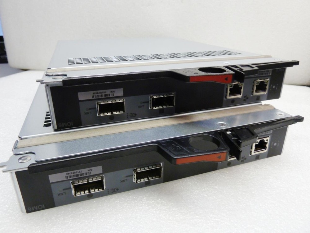 2x NetApp IOM6 6Gbps SAS Disk Array / Storage Controller Module | 111-00190+B5