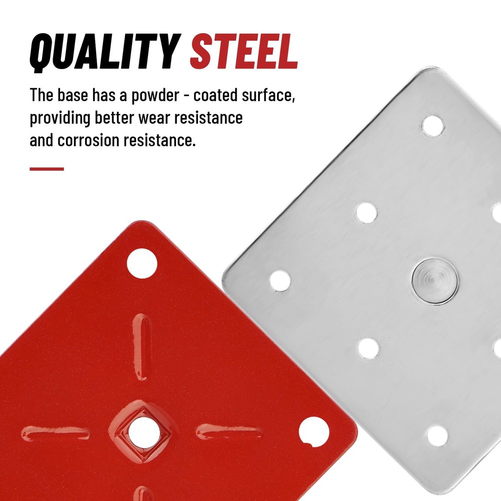 House Floor Jacks, 5-8" Height Range Adjustable Screw Jacks Post, Foundation ...