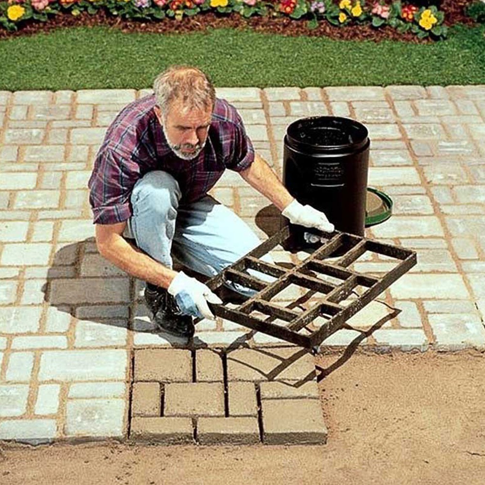 DIY Path Mate Driveway Pavement Mold Path Mould Maker Concrete Stepping Stone