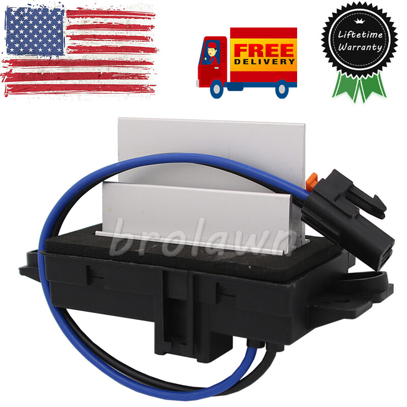 New Design Blower Resistor Replaces 52409643,52413530,52495874,JA1718 For GM