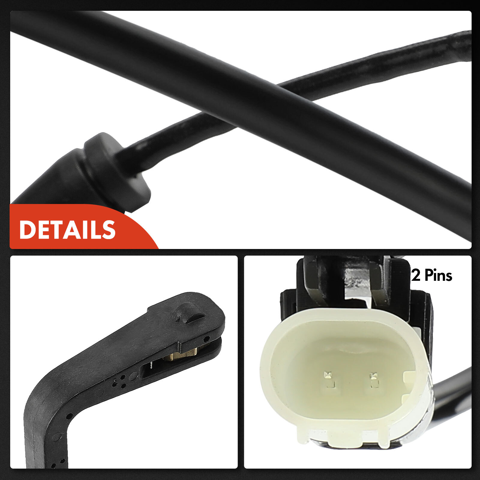 Front Side Disc Brake Pad Wear Sensor for Land Rover Range Rover Evoque 16-18