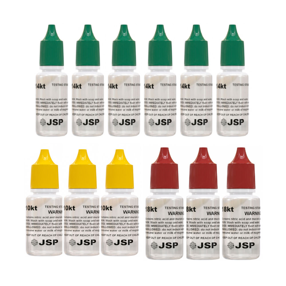 14K 10K 18K Gold Testing Solution Gold Testing Acids Check Authenticity JSP