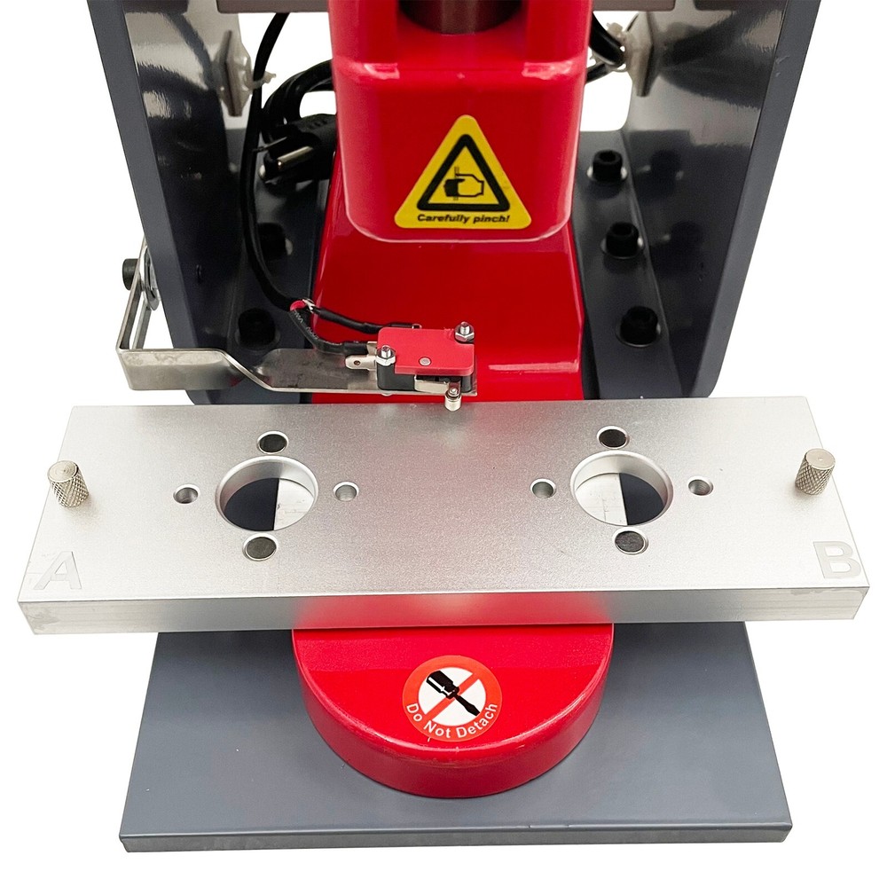110v Badge Making Machine Pneumatic Badge Machine Press Molding Machine