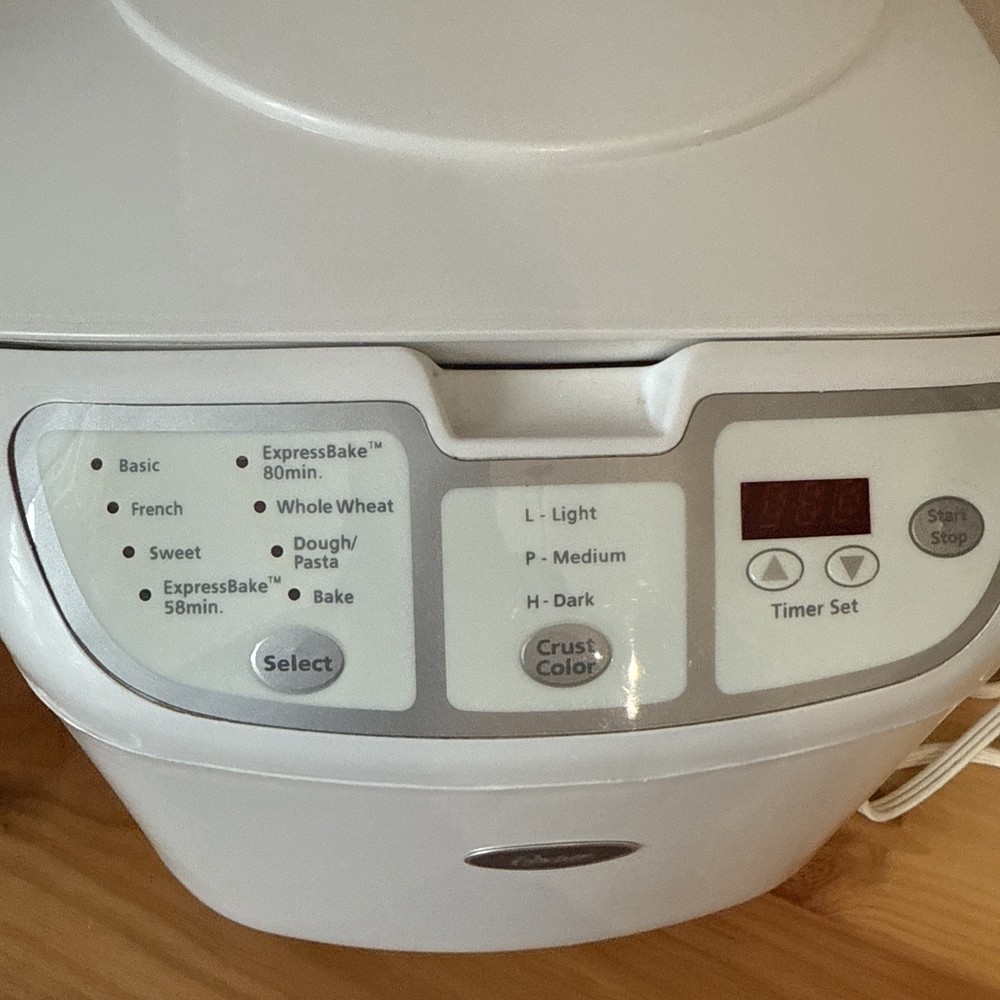 Oster Expressbake Bread Maker Machine Model 5836 White