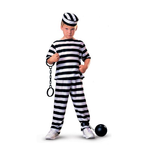 Haunted House Prisoner Boy Med