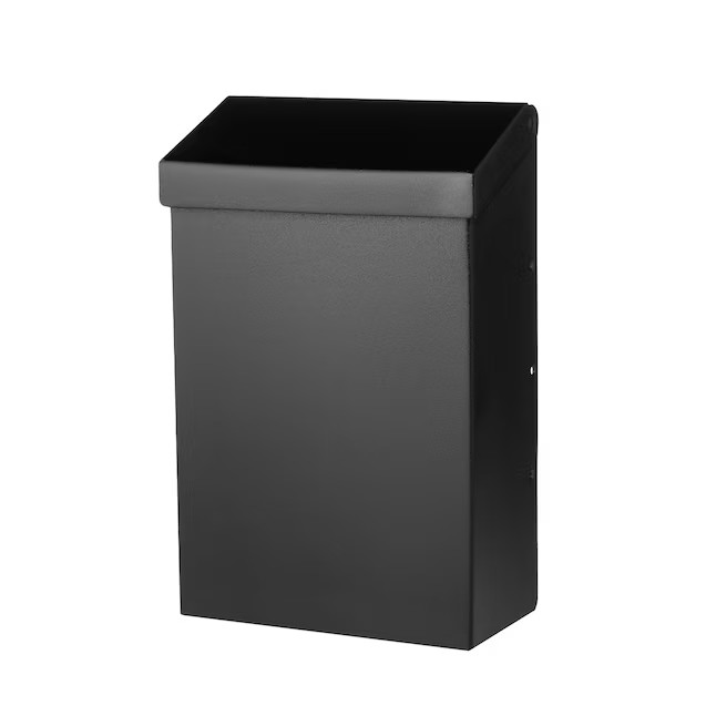 Architectural Mailboxes Modern Heritage Metal Small Mailbox Black