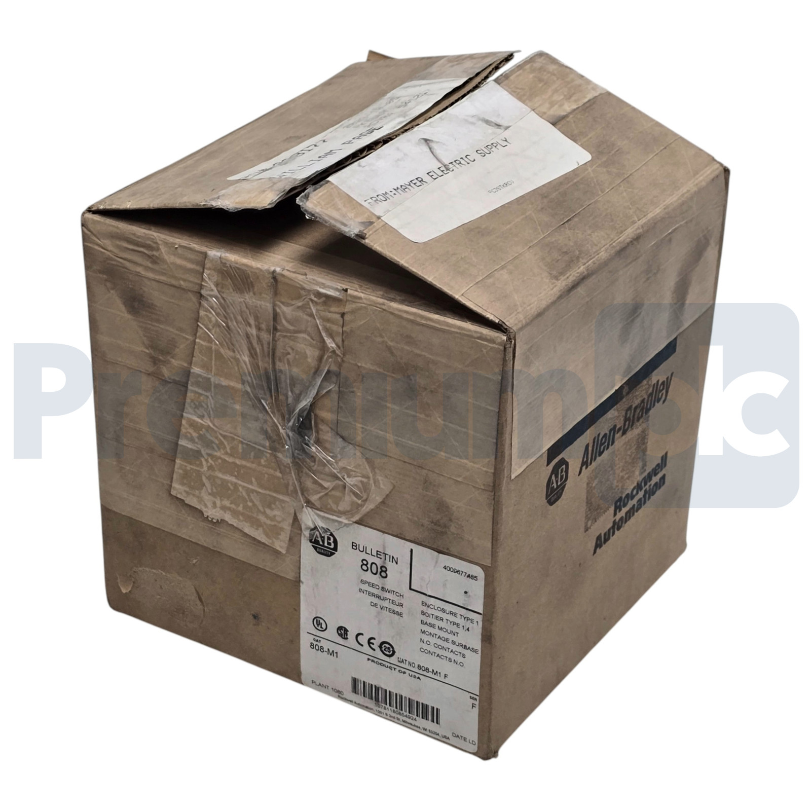 Allen Bradley 808-M1 /F Speed Switch Style M High Speed 50-1000RPM 808M1 NSMP