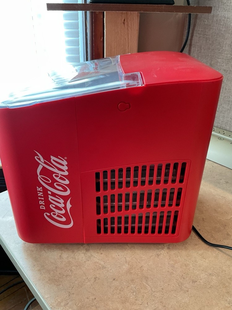 Coca-Cola Automatic Ice Maker, Self- Cleaning, Countertop 26 Lb
