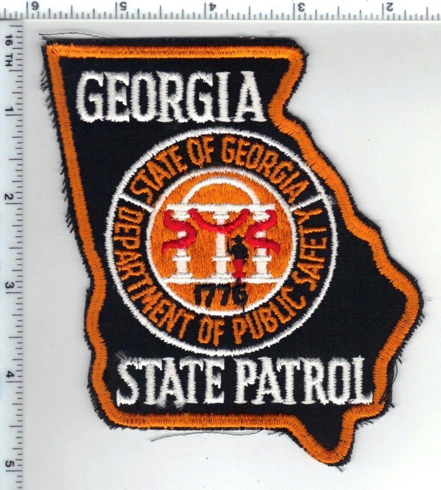 Georgia State Patrol - 3rd issue Shoulder Patch