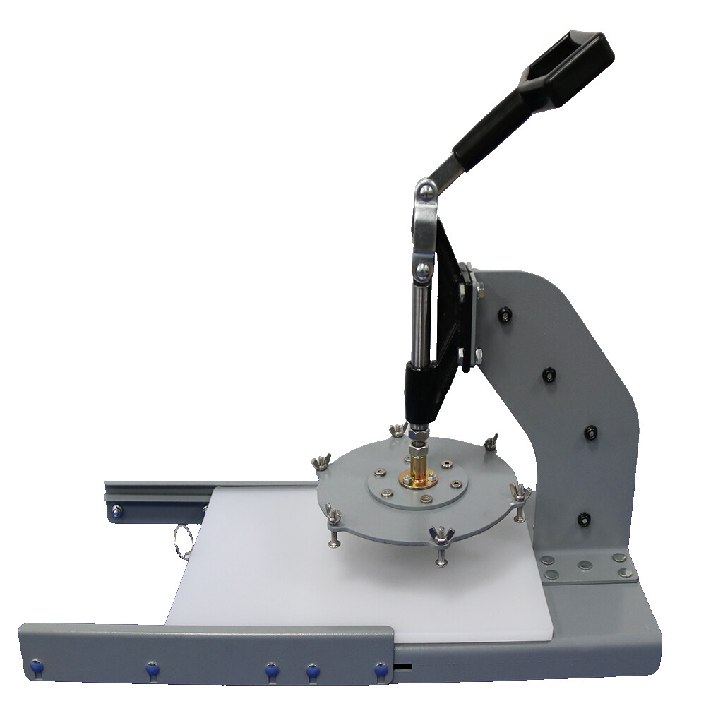 8" Pizza Dough Pastry Manual Press Machine Tabletop Roller Sheeter Maker