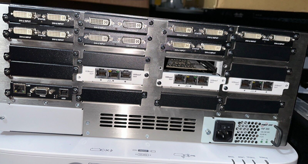 tvONE C3-540 CORIOmaster Modular 4K Multi-Window 4RU Video Processor w/ Modules