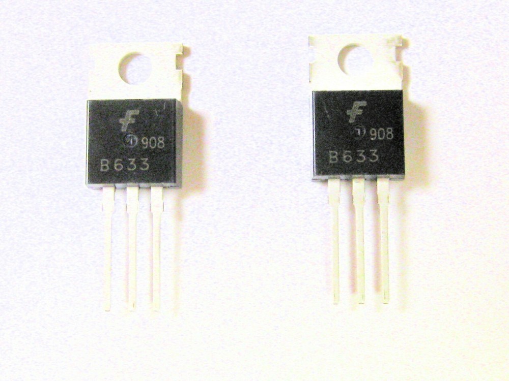 2SB633 "Original" Fairchild Transistor 2 pcs