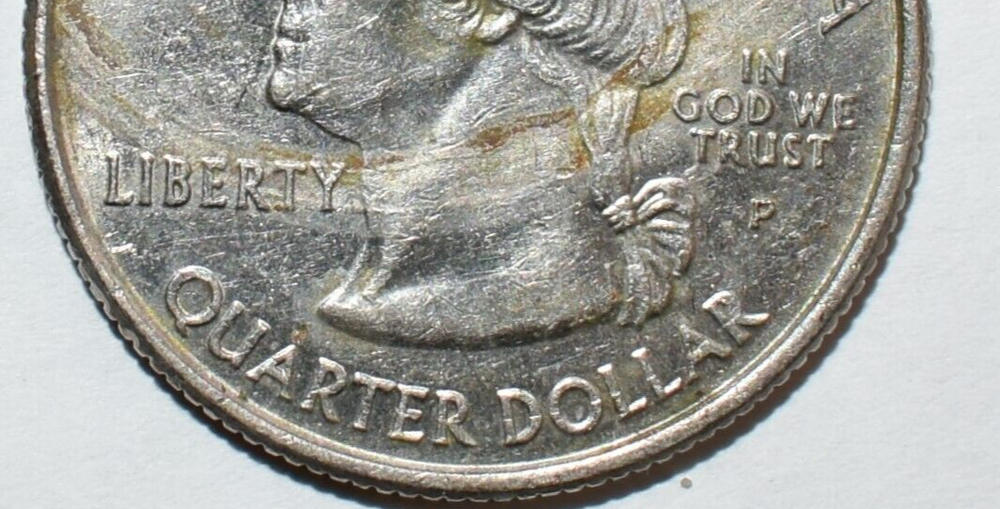 2003 P Hellen Keller Commemorative State Quarter Alabama Error