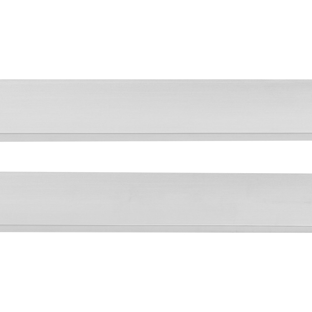 H-Shape Door Handle Double Sided Pull Push Sliding Barn Door Handles Silver