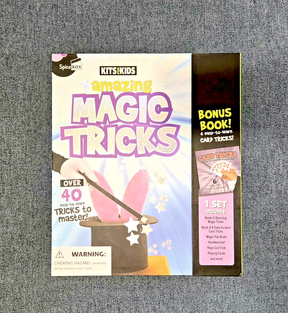 Spicebox 40 Easy To Learn Amazing Magic Tricks Kit