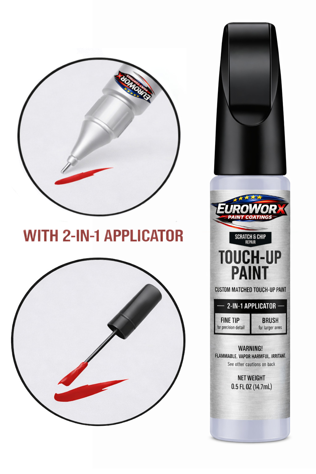 GMC Professional Touch Up Paint Pen + Brush – Choose Color