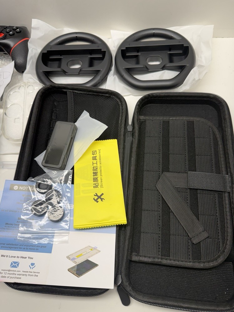 18-in-1 Accessories Bundle for Nintendo Switch with Carrying Case & Controllers