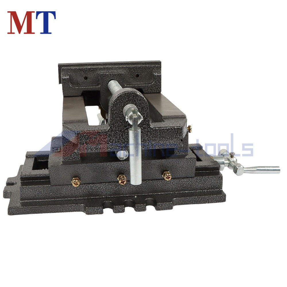 6" Cross Drill Press Vise Heavy Duty 2 Way Slide Metal Milling X-Y Clamp Machine