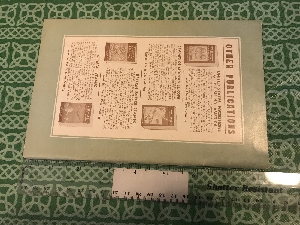 The Stamp Collectors Annual Catalog 3rd 1947 H.E. Harris & Co. Booklet FREE SHIP