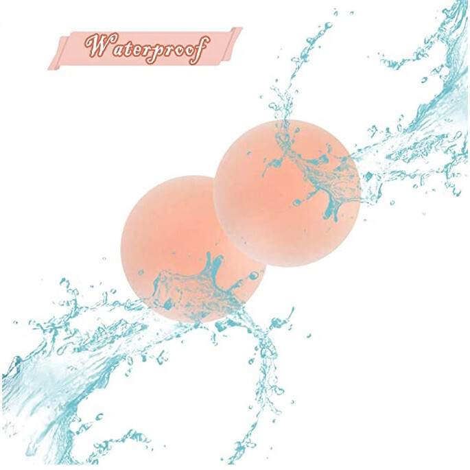 5 Pairs Nippleless Cover Pasties Women Reusable Adhesive Silicone Nipple Round