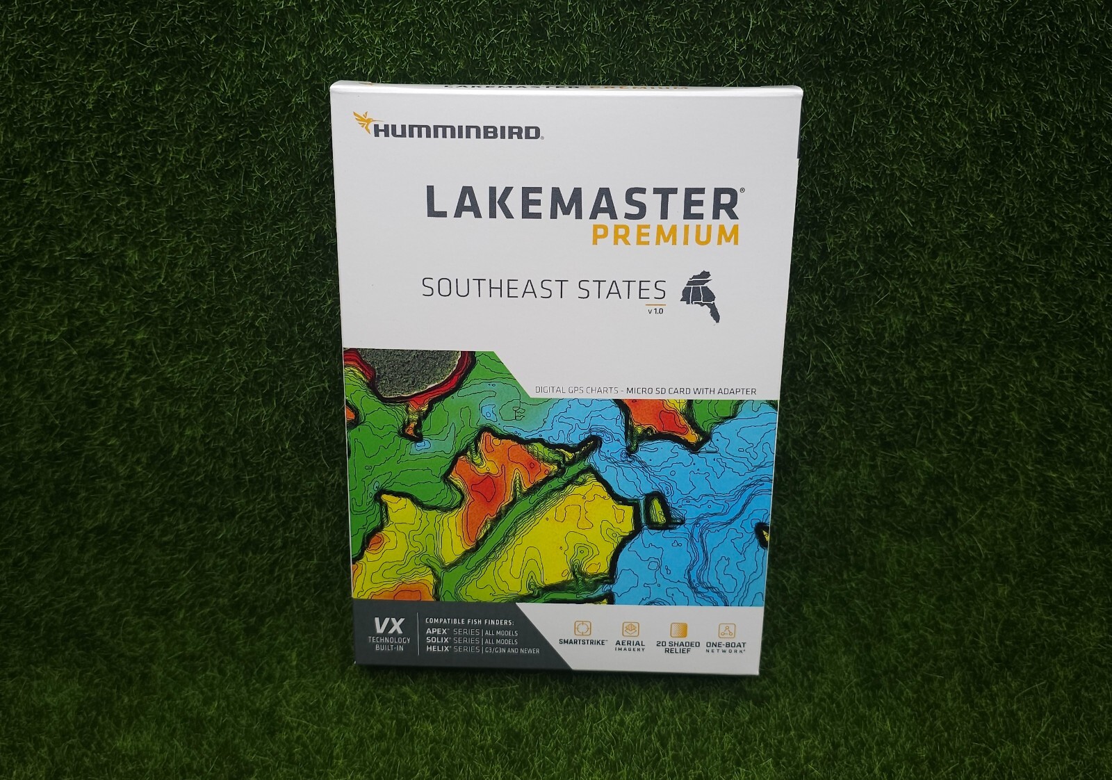 Humminbird LakeMaster VX Premium [Southeast States V1] APEX/SOLIX/HELIX 602008-1