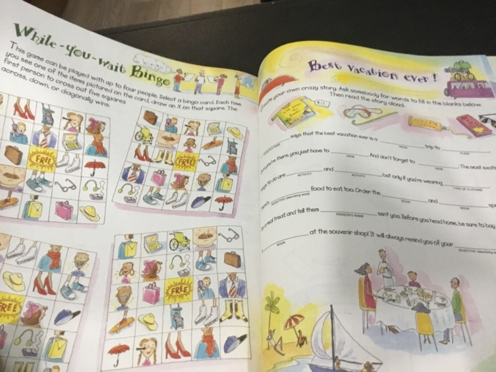 Rand McNally "Are we There Yet" Road Trip Activity Book