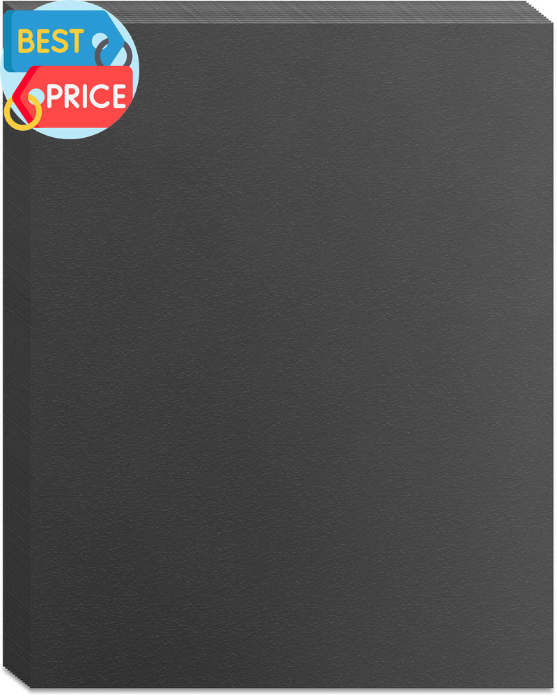 100 Pack 16 Mil Poly Binding Covers, Sand Texture Binding Presentation Covers, L