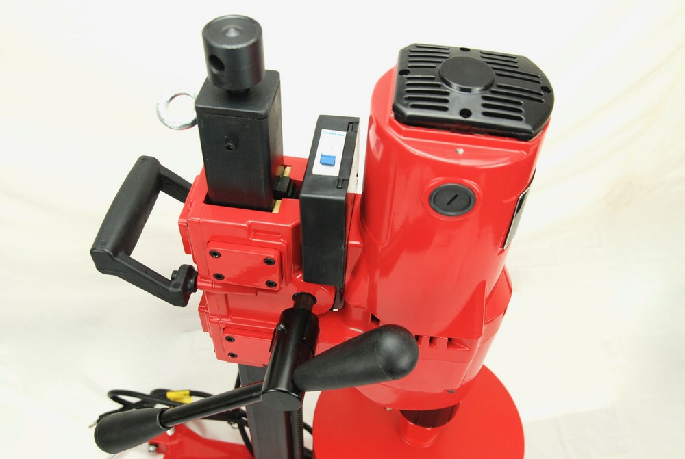 10Z1RB BLUEROCK ® CONCRETE CORE DRILL 2 SPEED W/ ROLLING BASE STAND + 2 BITS