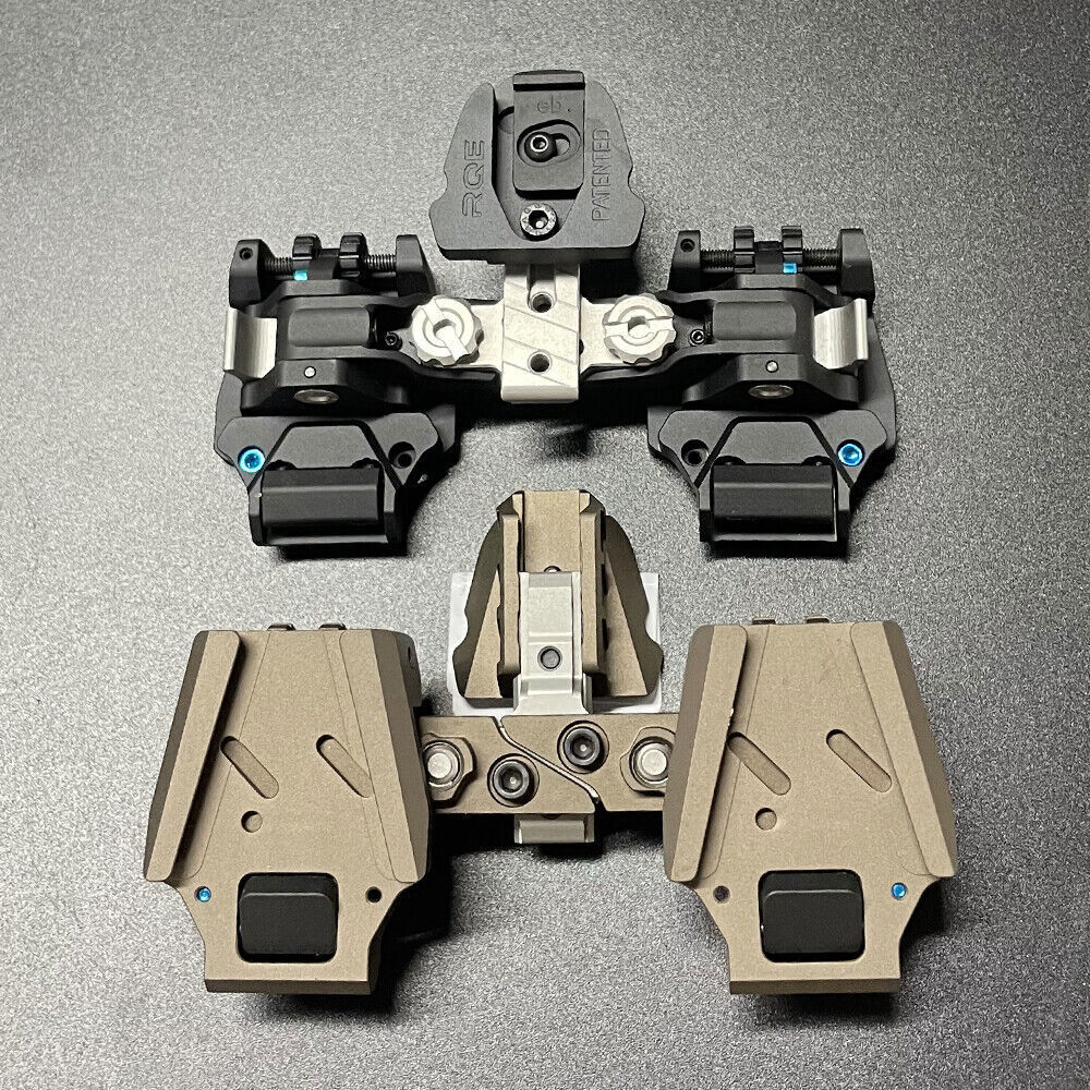 L4 G24 + KVC Universal RQE Dual Bridges NVG Mount for PVS-14 MUM DVO MINI-NSEAS