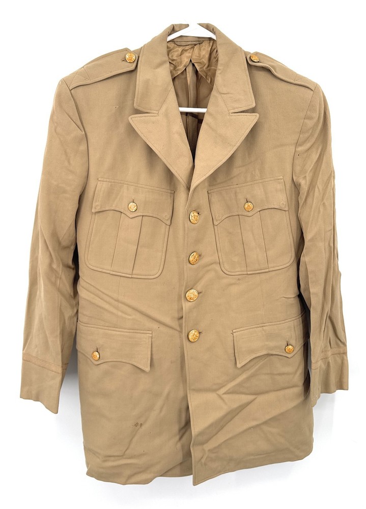 WWII Army Officers Jacket Tan